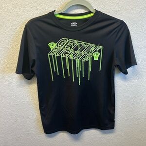 Athletic Works youth black Getting Buckets Tshirt.